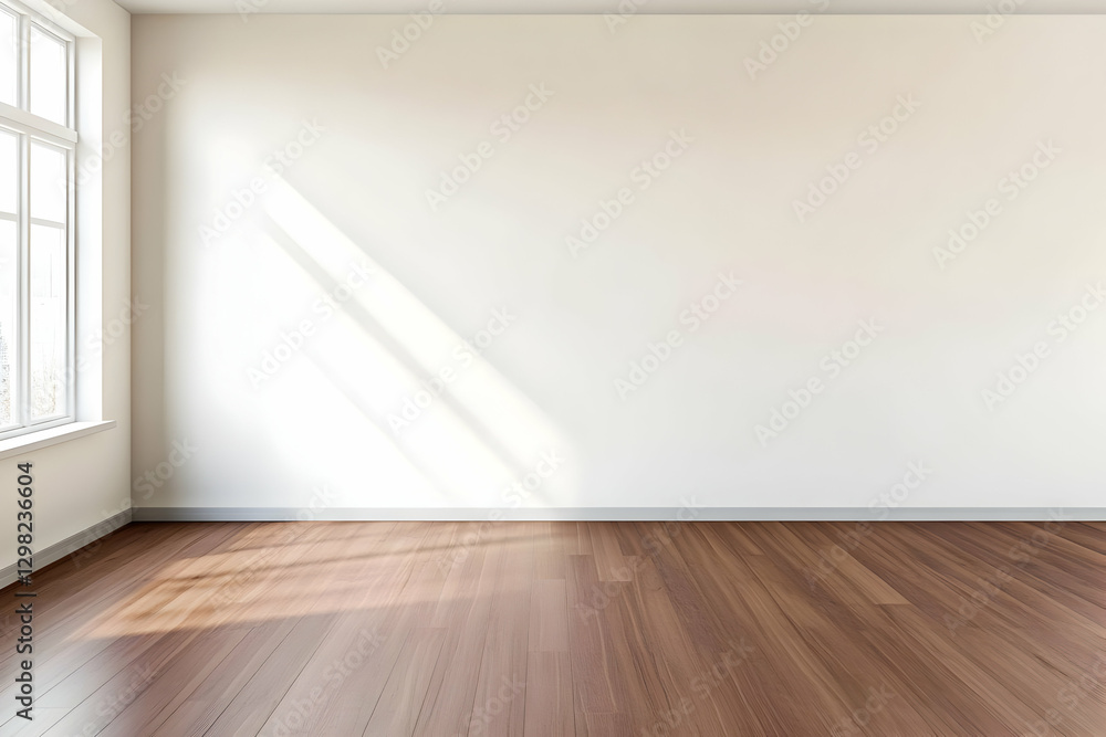 Sunlit Room Interior 3D Render Sunlit Room Interior 3D Render