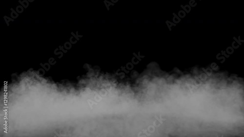 Realistic dry ice smoke clouds fog overlay perfect for compositing into your shots. Simply drop it in and change its blending mode to screen or add. 3d Illustration