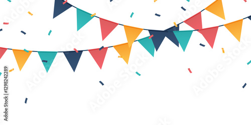 Colorful party background for celebration vector illustration