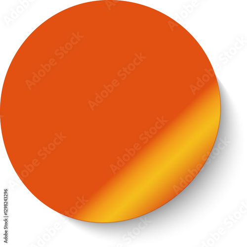 Label sticker logo template promotion for decoration
