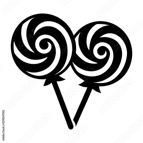 Lollipop Icon Vector Illustration