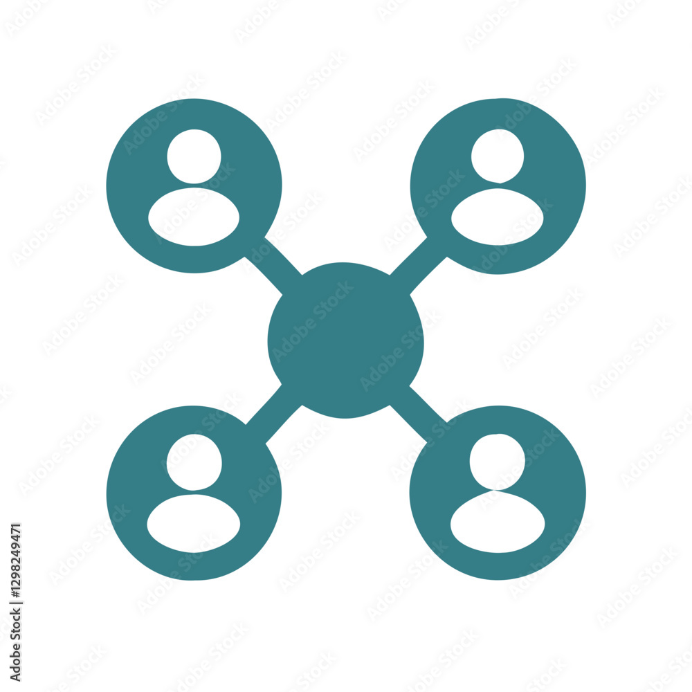 Social Network Icon Vector Illustration Social Network Icon Vector Illustration