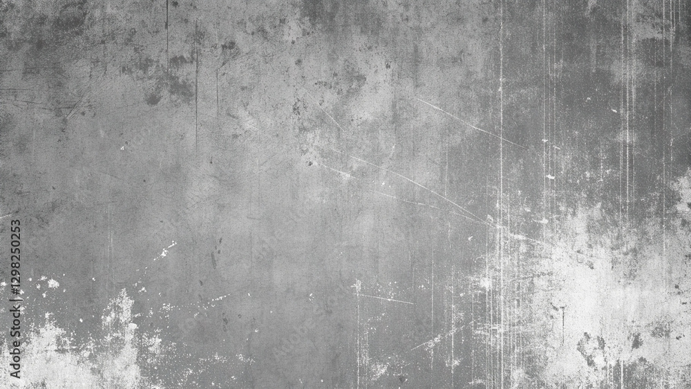 Fototapeta premium Detailed Distressed and Weathered Surface Background Texture in Monochrome Grunge Color