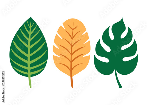 Green Leaf Collection | Botanical Nature Set 