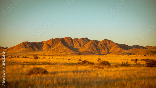 Namibian Sunset in Africa