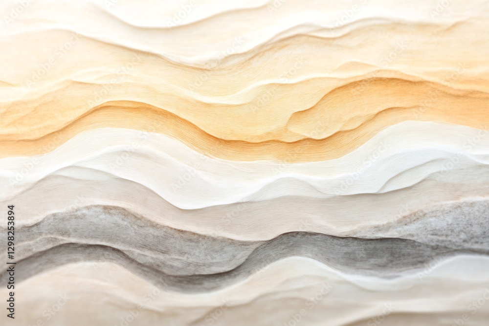 flowing pastel golden waves soft background flowing pastel golden waves soft background