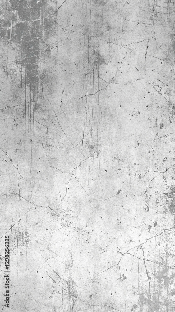 Obraz premium Detailed Distressed Concrete Background Texture in Monochrome Grunge Color