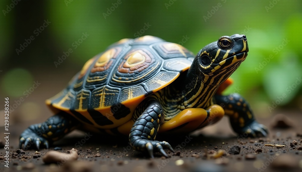 Macro photo of turtle back, intricate design, animal scales, nature backdrop, backdrop, scales Macro photo of turtle back, intricate design, animal scales, nature backdrop, backdrop, scales
