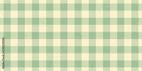 Thread seamless plaid pattern, november textile tartan check. 70s texture vector background fabric in light and pastel colors.