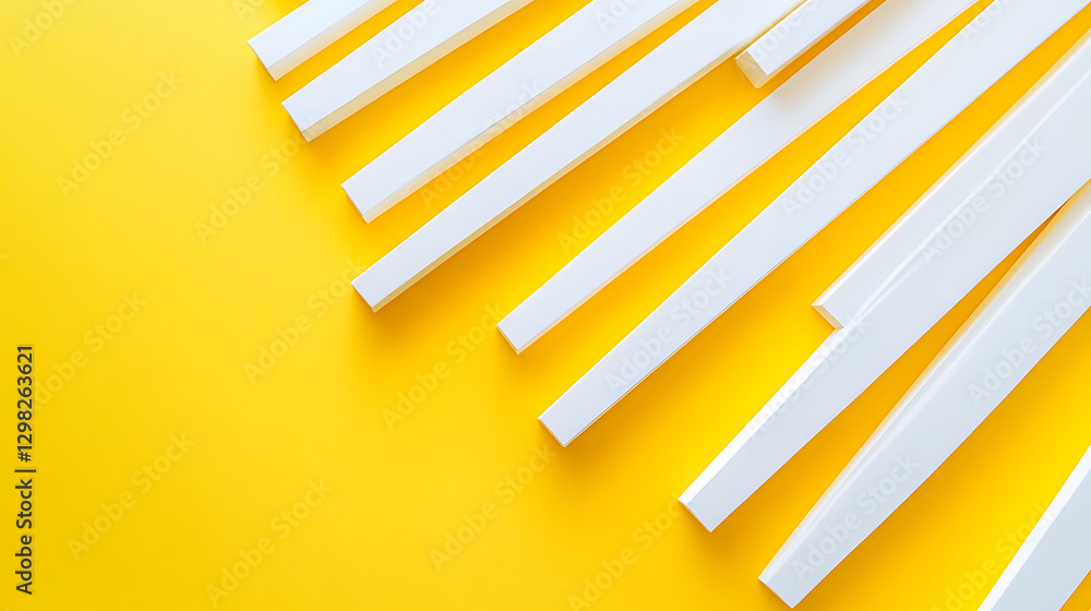 Abstract Geometric Art with Bold Color Blocks