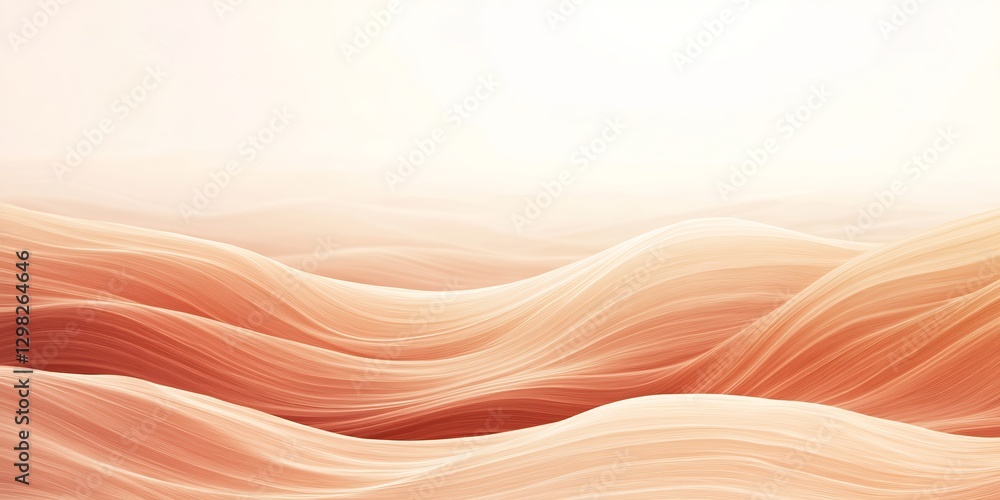 soft-focus flowing waves warm peach soft-focus flowing waves warm peach