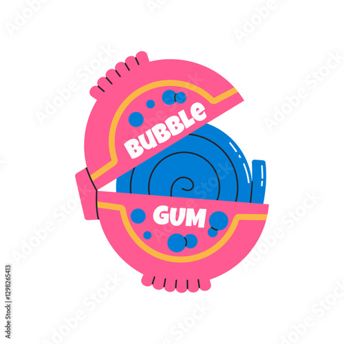 Roll Chewing bubble gum