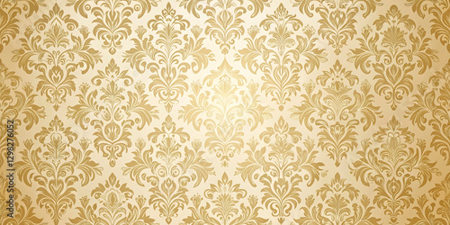 Wallpaper Mural seamless gold pattern Torontodigital.ca