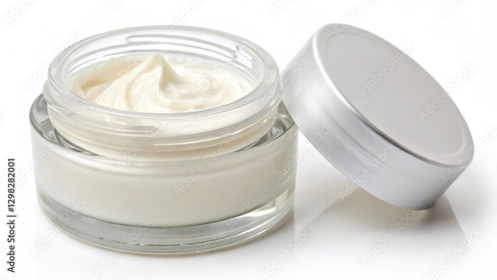 Moisturizer Cream in Glass Jar Moisturizer Cream in Glass Jar