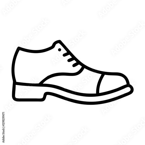 Stylish fashion shoes icon showcasing a classic design for modern wardrobe essentials