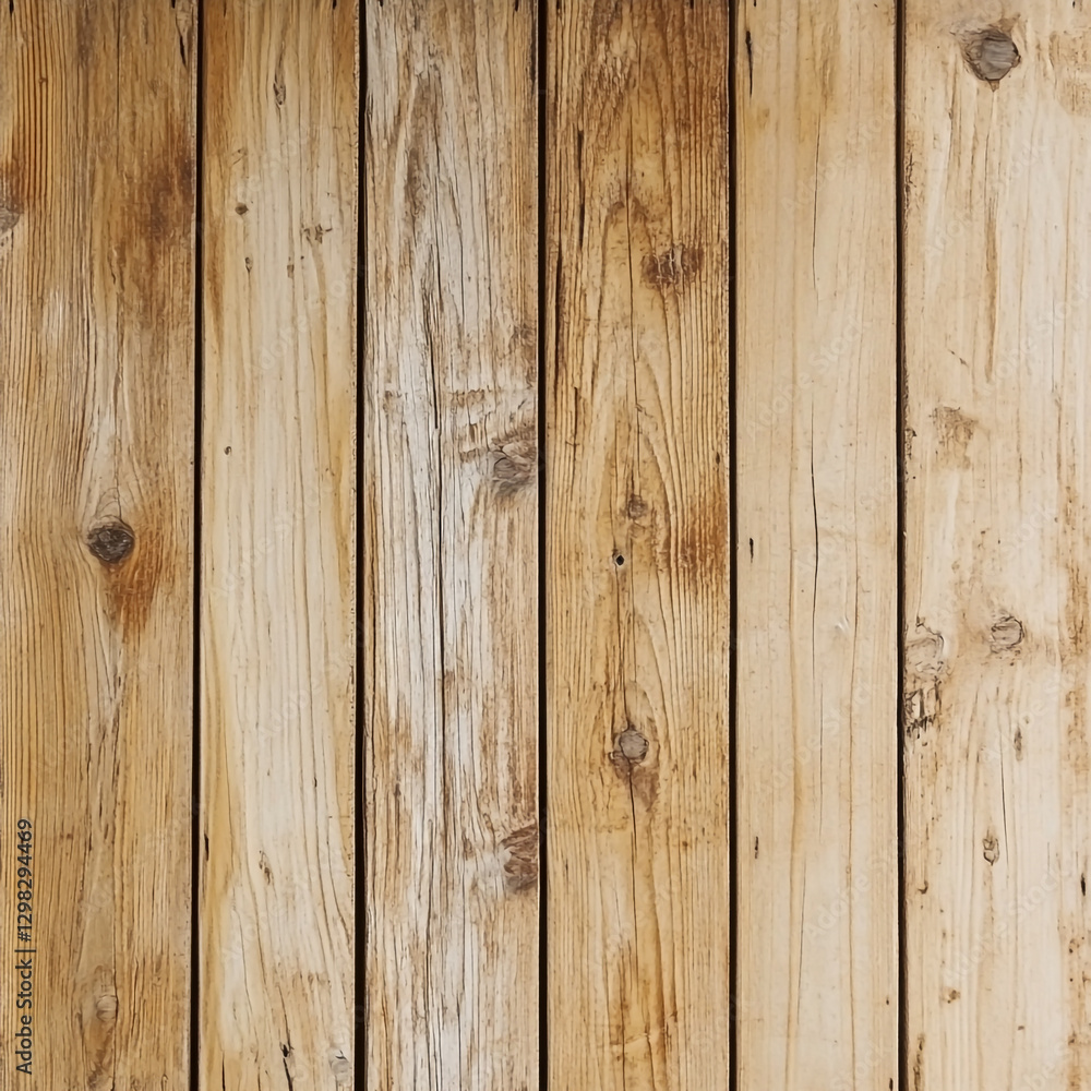 Naklejka premium light brown wood planks background
