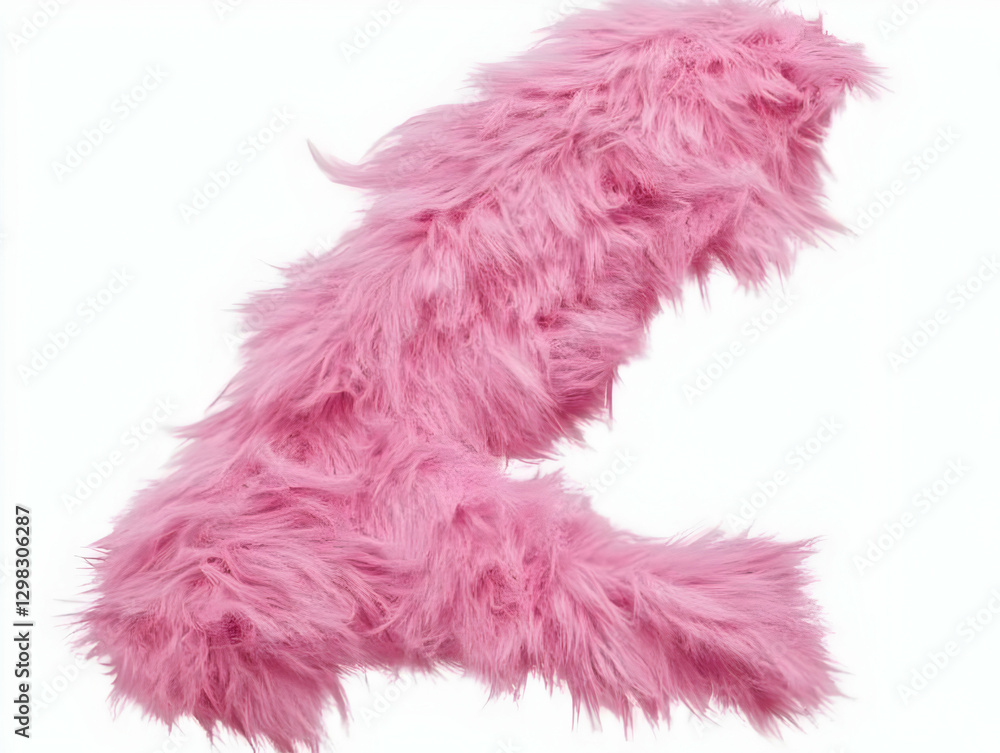 Pink Fur Abstract Background Illustration Pink Fur Abstract Background Illustration