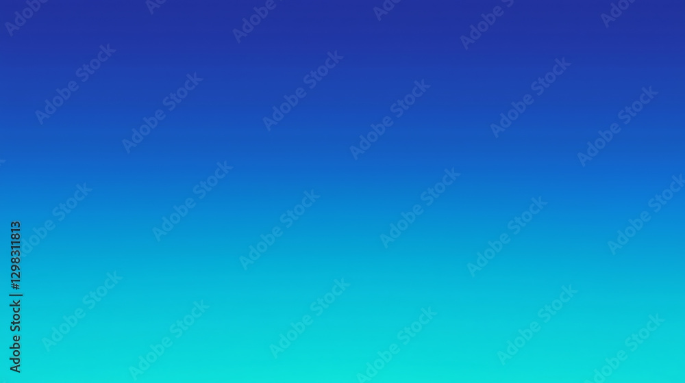 A blue sky with a white horizon A blue sky with a white horizon