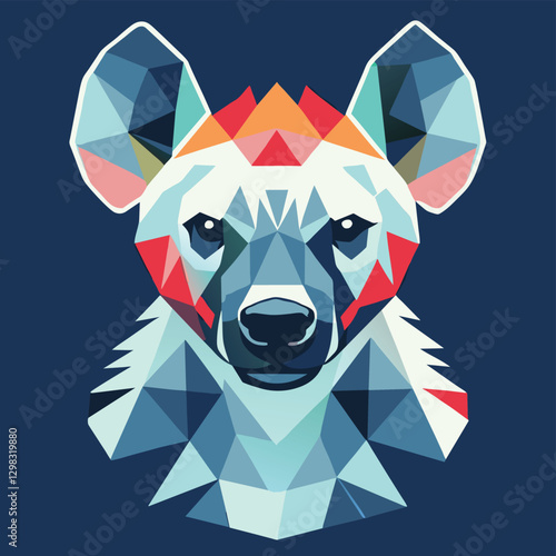  hyena portrait flat 