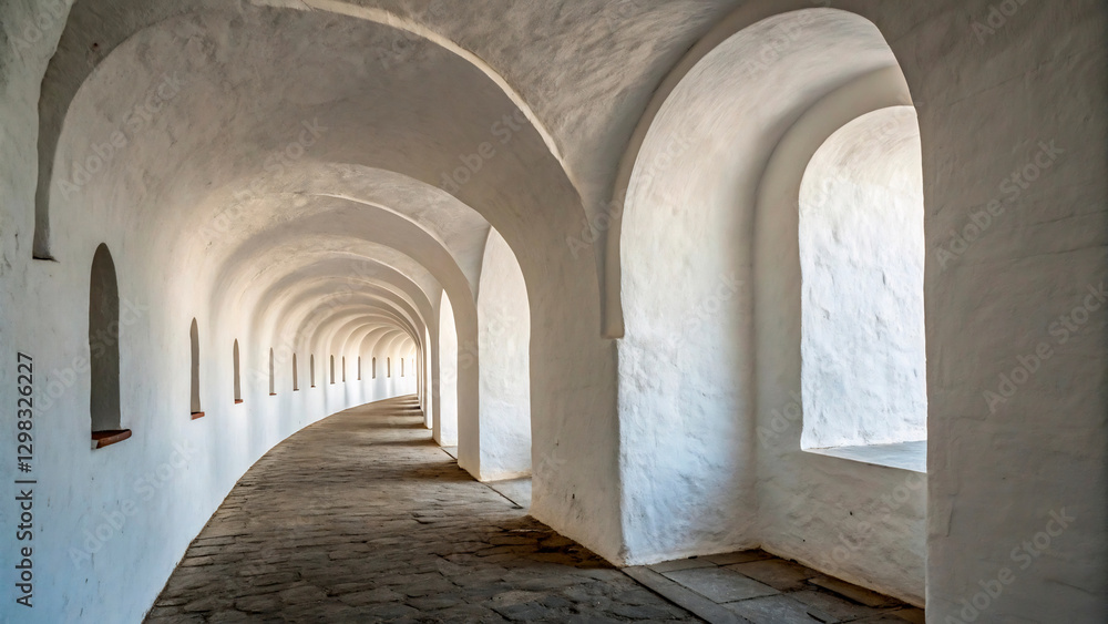 Obraz premium arches of the church