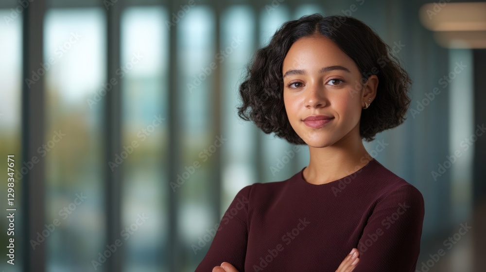 portrait of a confident young professional woman portrait of a confident young professional woman