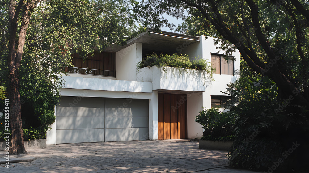 A modern two-story home in Mexico City
A modern two-story home in Mexico City