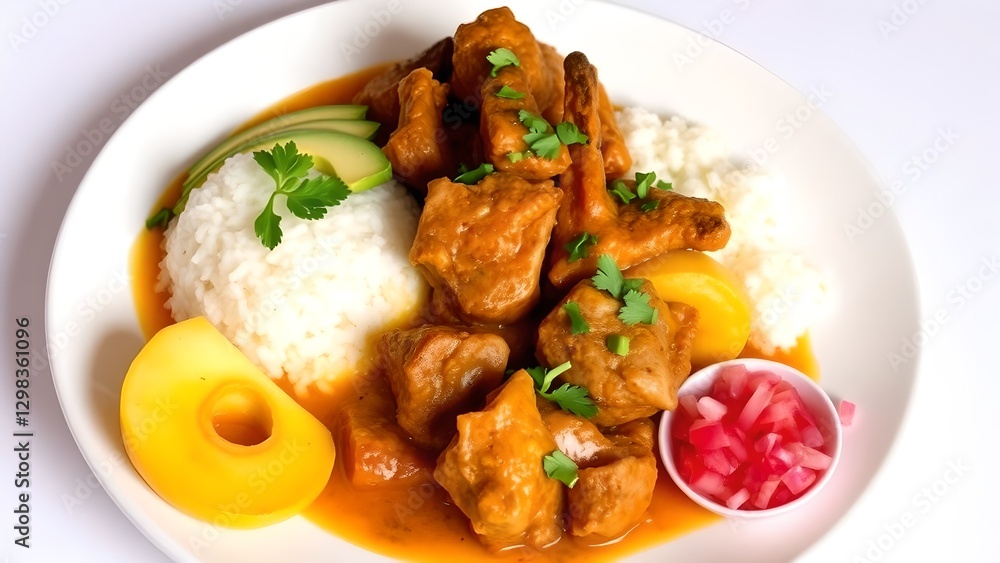 Ecuadorian Seco de Chivo – Slow-Cooked Goat Stew with Rice & Plantains Ecuadorian Seco de Chivo – Slow-Cooked Goat Stew with Rice & Plantains