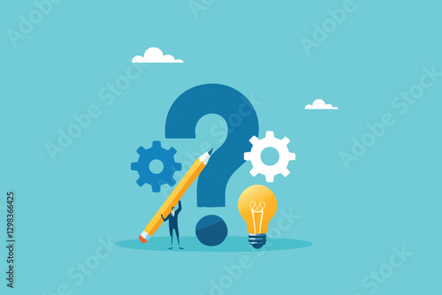 Businessman Strategically Analyzing Challenges and Crafting Effective Solutions for Success