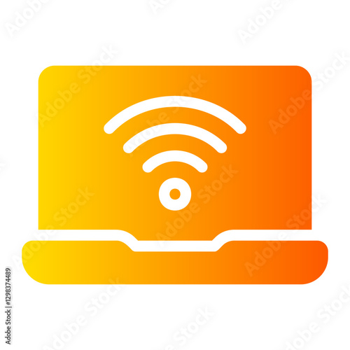 wifi gradient icon
