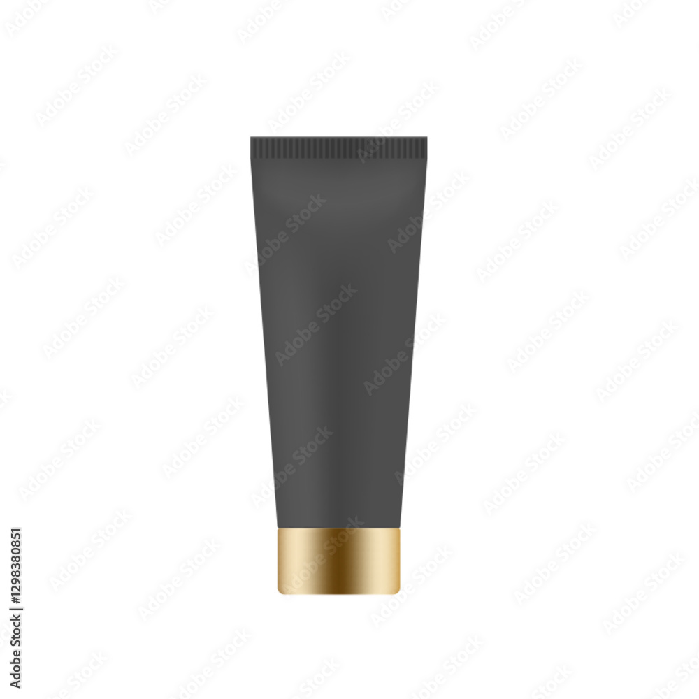 Luxury Cosmetic Black Container Vector, Realistic 3D Packaging for Cream, Oils, Lotions, and Beauty Product, Perfect for Spa and Skincare Mockup Luxury Cosmetic Black Container Vector, Realistic 3D Packaging for Cream, Oils, Lotions, and Beauty Product, Perfect for Spa and Skincare Mockup