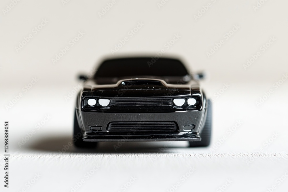 A close-up shot of a toy car on a table, great for illustrating small scale models or toys A close-up shot of a toy car on a table, great for illustrating small scale models or toys