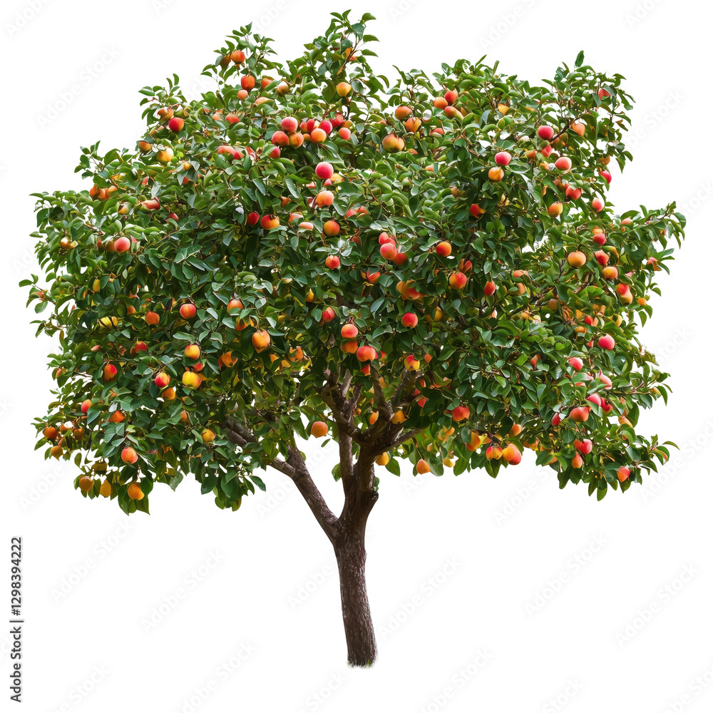 Single tree on transparent background Single tree on transparent background