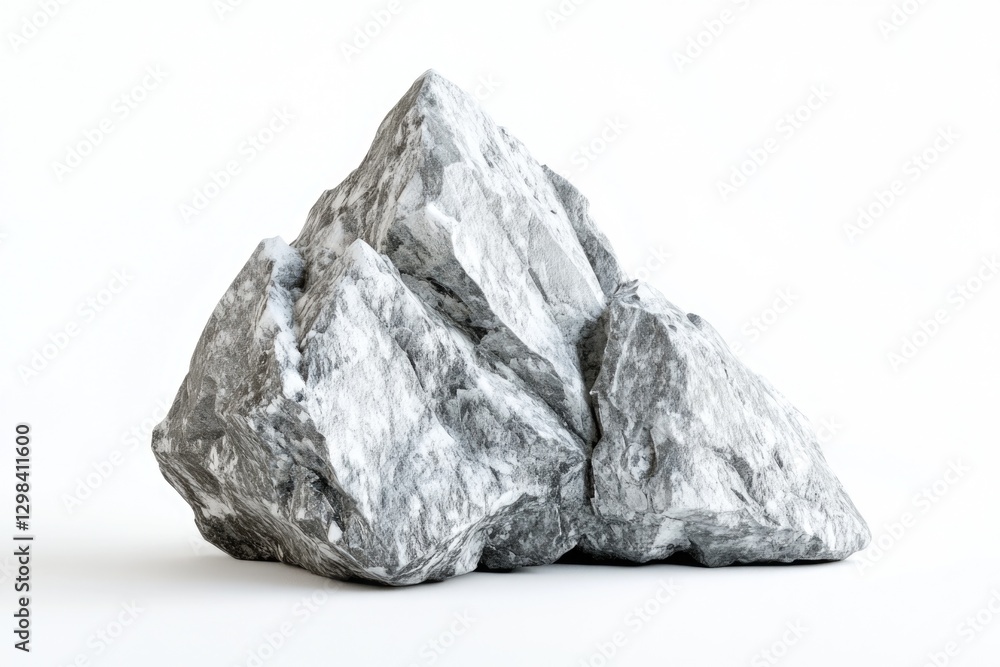 A stack of rocks on a clean white surface, great for backgrounds or still life compositions A stack of rocks on a clean white surface, great for backgrounds or still life compositions