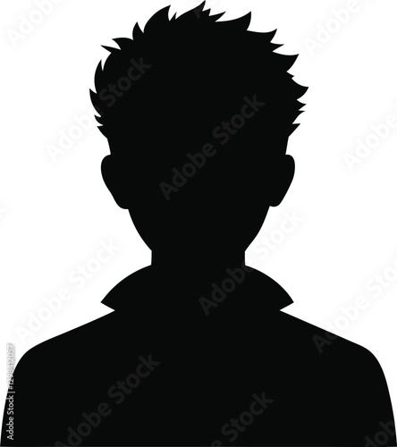 man Silhouette Vector illustration for Web and Print