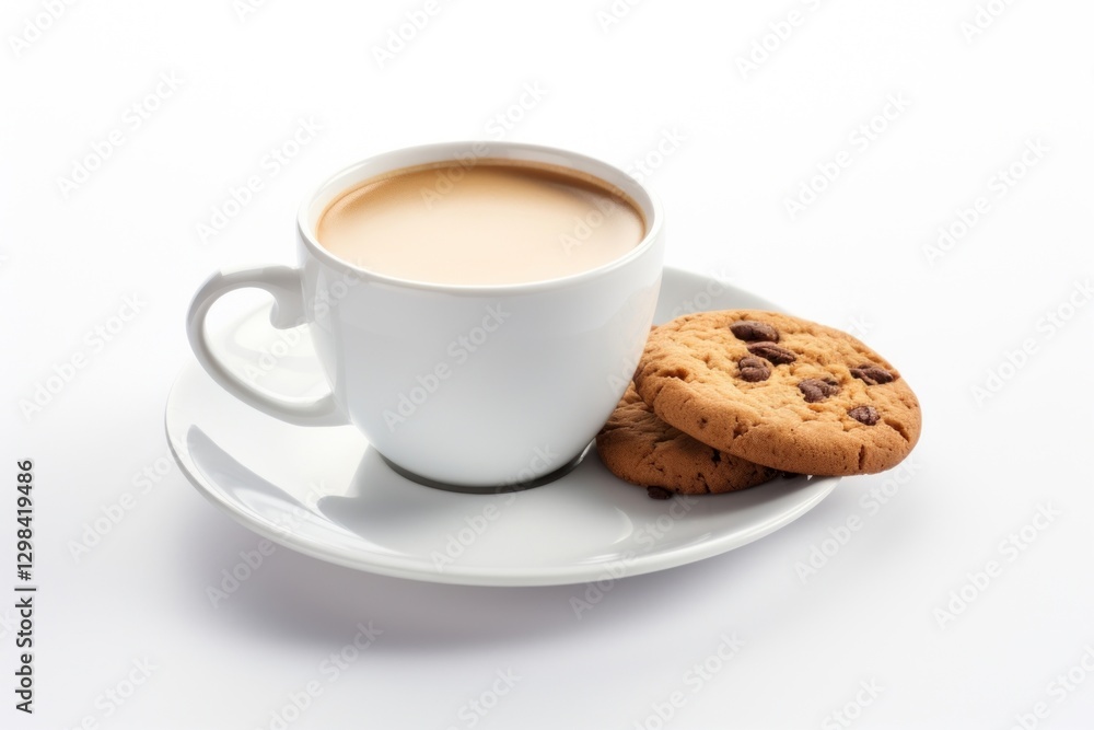 Coffee cup cookie saucer. Coffee cup cookie saucer.