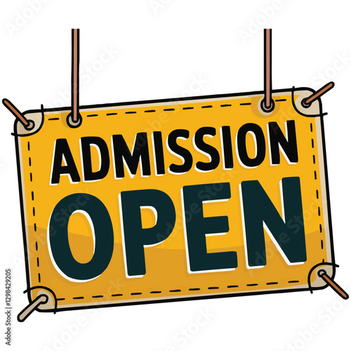 Admission Open Now poster