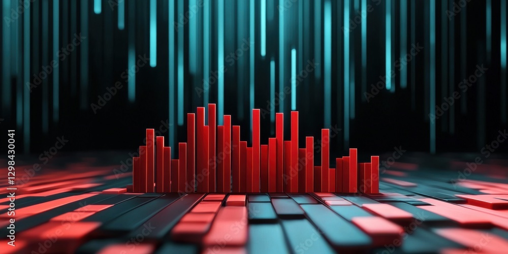 A vibrant digital visualization of sound waves depicted in red and blue, showcasing a dynamic audio spectrum and modern design. A vibrant digital visualization of sound waves depicted in red and blue, showcasing a dynamic audio spectrum and modern design.