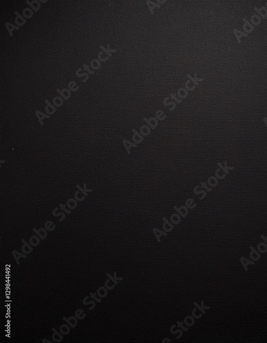 Black Kraft Paper Texture. Dark Textured Background.