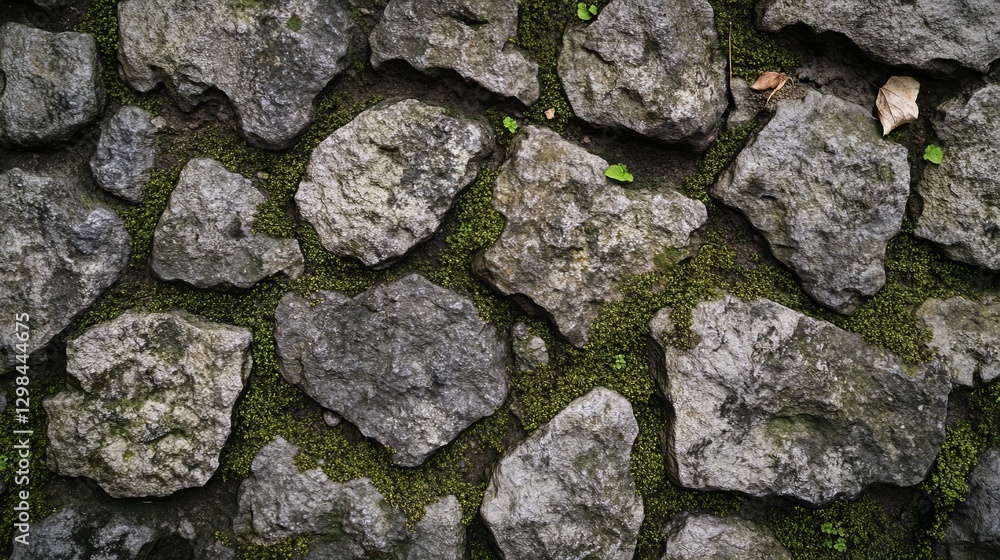 Stone Texture Mossy View with Texture with Earthy with Hues Stone Texture Mossy View with Texture with Earthy with Hues