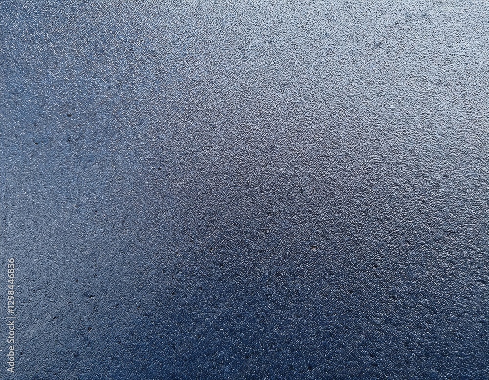 Glossy Dark Gray Stucco. Textured Bluish Black Metallic Background. Glossy Dark Gray Stucco. Textured Bluish Black Metallic Background.