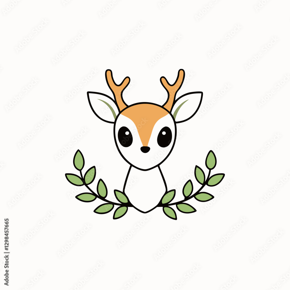 Naklejka premium anime tiger