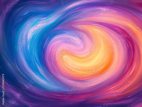 iridescent color swirls abstract background
