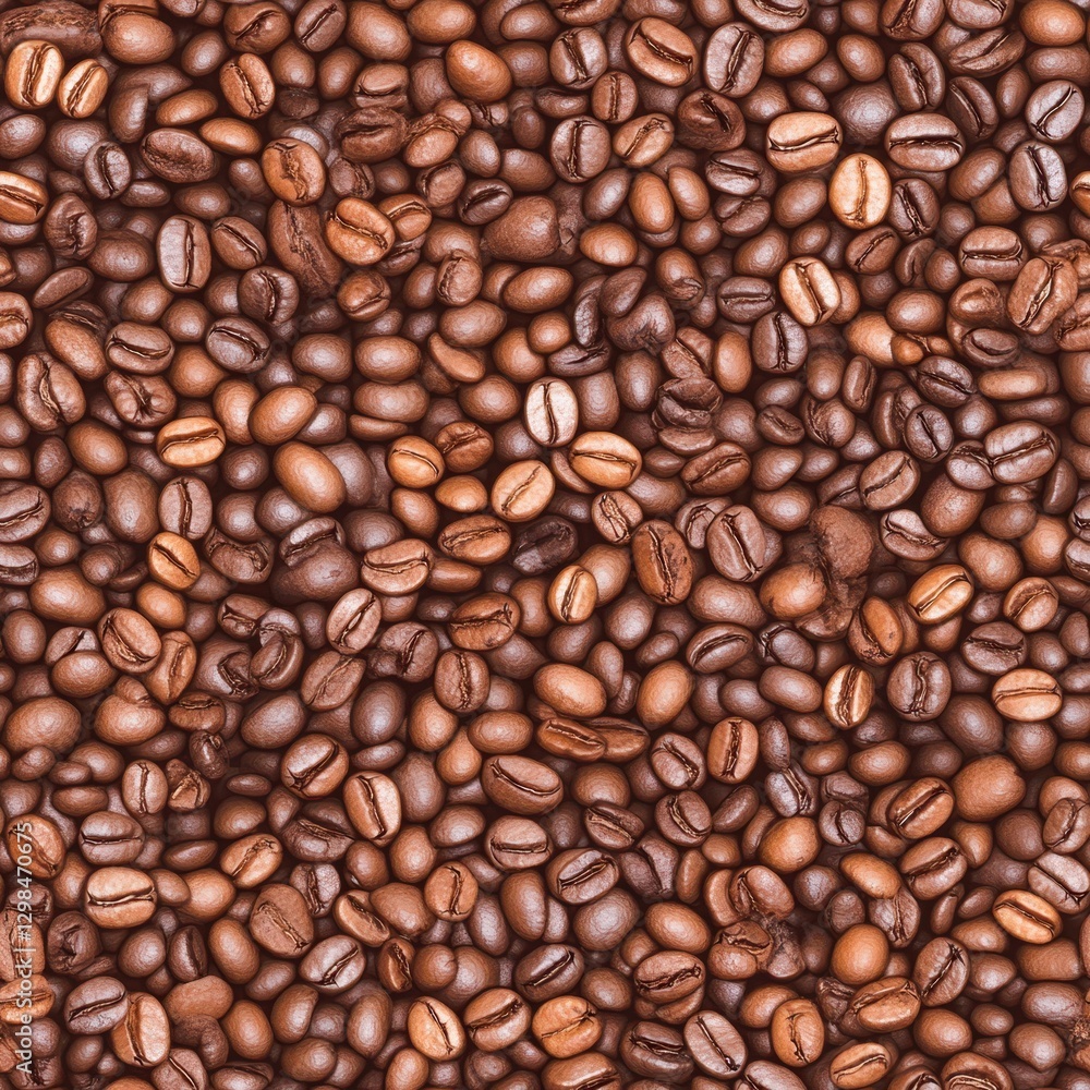 Roasted Coffee Bean Texture: A close-up, textured view showcases a multitude of roasted coffee beans, their rich brown hues and irregular shapes create a pattern. Roasted Coffee Bean Texture: A close-up, textured view showcases a multitude of roasted coffee beans, their rich brown hues and irregular shapes create a pattern.