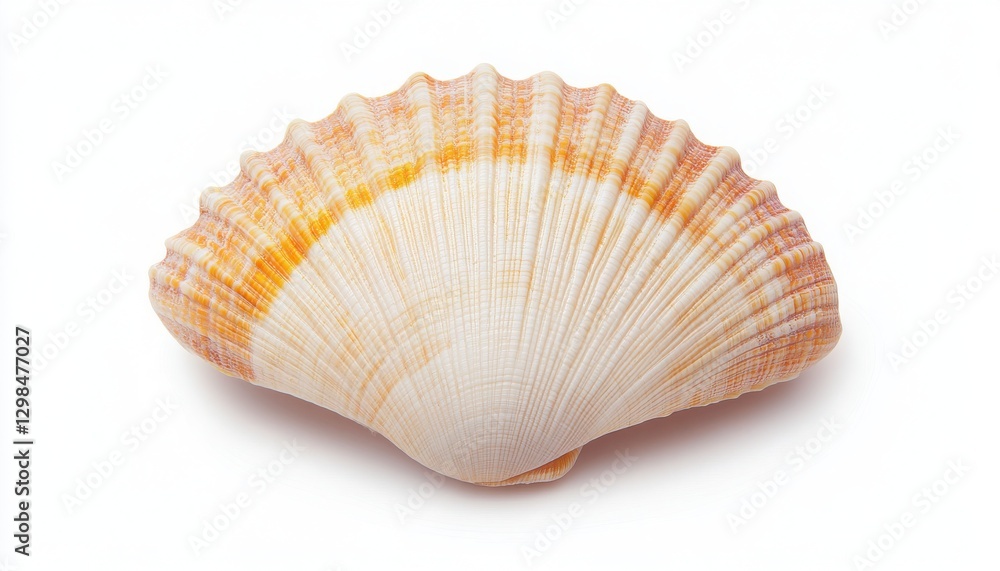 A beautiful, delicate seashell showcasing intricate patterns and soft colors, ideal for beach-themed designs and nature projects. A beautiful, delicate seashell showcasing intricate patterns and soft colors, ideal for beach-themed designs and nature projects.