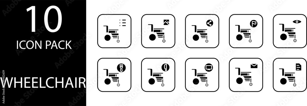 wheelchair Editable Icon Set
wheelchair Editable Icon Set