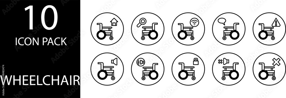 wheelchair Editable Icon Set
wheelchair Editable Icon Set