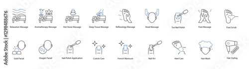 Full Range of Beauty Treatments: Massages, Facials, and Nail Services