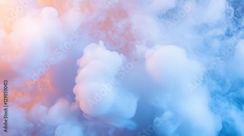 Wallpaper Mural Mystical smoke and fog background with soft blurred edges for creative design Torontodigital.ca