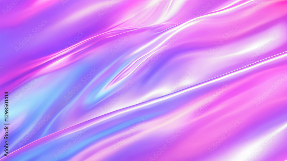 Vibrant satin fabric texture with gentle abstract waves for design Vibrant satin fabric texture with gentle abstract waves for design