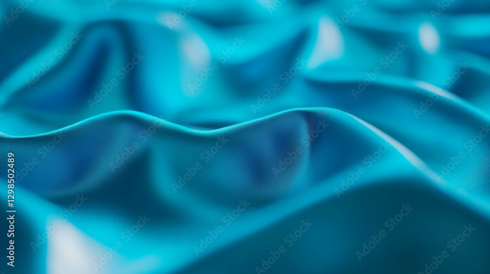 Obraz premium Soft blue beanbag texture background for cozy interior design